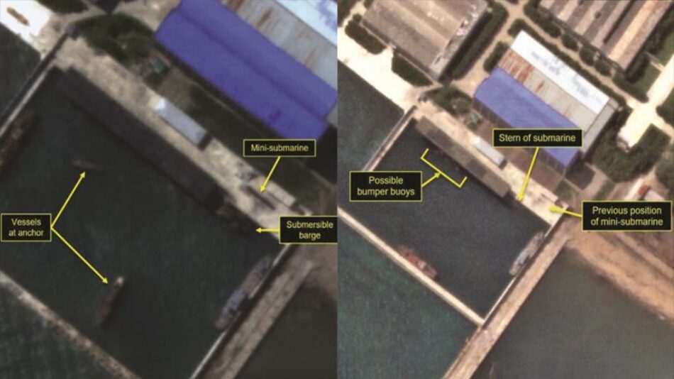 Fotos revelan que Corea del Norte probará en breve misiles SLBM
