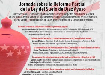 Jornada técnica sobre la reforma parcial de la Ley del Suelo del Gobierno de Díaz Ayuso