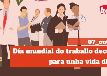 Esquerda Unida no día mundial polo traballo decente reclama máis medios para loitar contra a precariedade e sinistralidade laboral