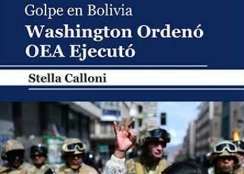 Stella Calloni desnuda en un libro antecedentes del golpe en Bolivia