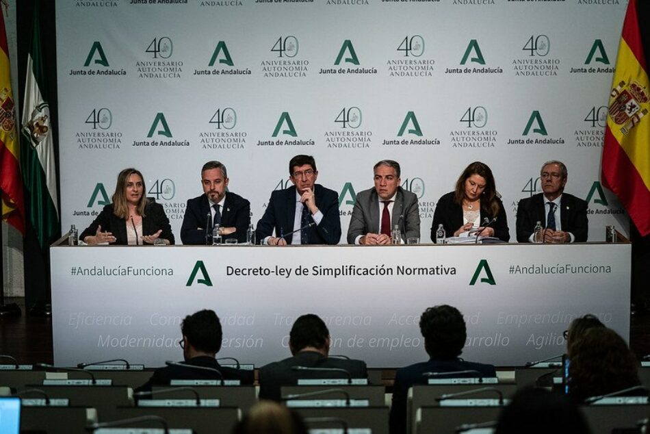 Unidas Podemos recurre ante el Tribunal Constitucional el “decretazo” de la Junta de Andalucía