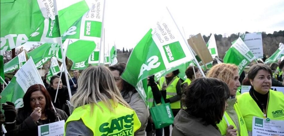 El sindicato de enfermería SATSE Madrid aplaza la huelga hasta el 28 de octubre «por responsabilidad social»