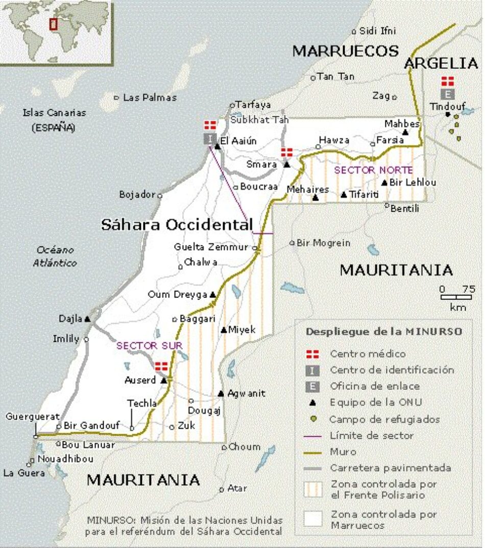 EU promove declaracións institucionais en solidariedade co Sáhara Occidental ante a violación do alto ao fogo por parte do Reino de Marrocos no Guerguerat