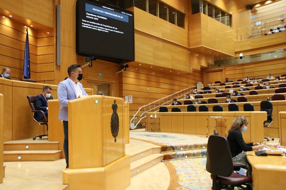 PSOE y PP frustran en el Senado que se tomen medidas para el impulso de la radiodifusión digital terrestre que palien el retraso español