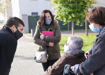 Jesús Santos, en la visita de Rafa Mayoral a Alcorcón: “El Ayuntamiento va a recuperar las viviendas afectadas por el Plan Permuta, pero necesitamos herramientas para garantizar este derecho”