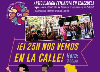 Marcha en Venezuela el 25N: «El machismo nos mata más que el coronavirus ¡No Estamos Todas!»