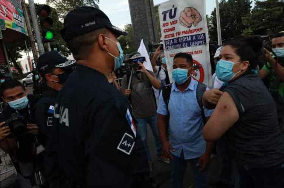 Protestas juveniles estremecen a Panamá