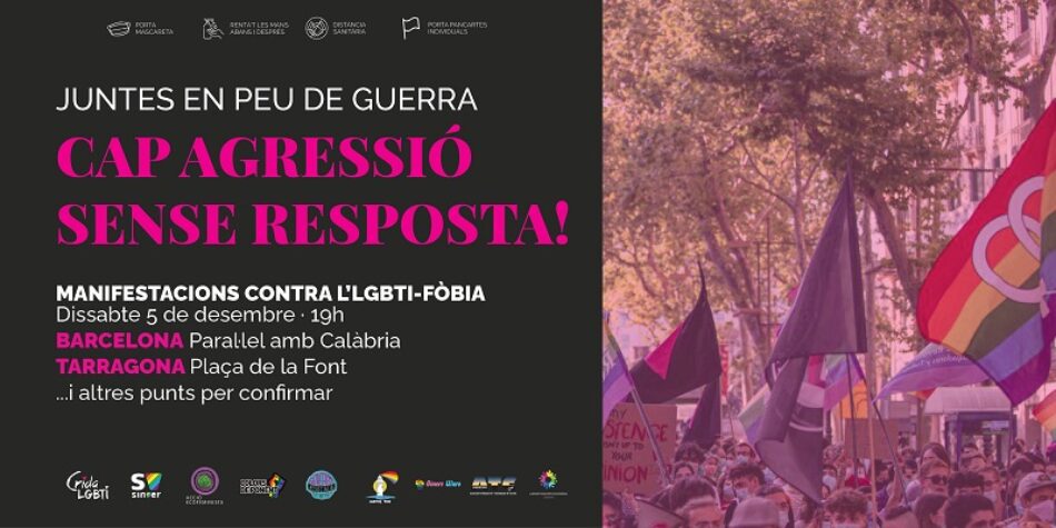 Manifestació contra l’LGBTI-FÒBIA: 5-D
