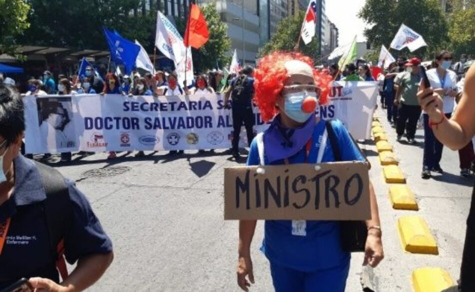 Trabajadores de la Salud chilenos realizan paro nacional