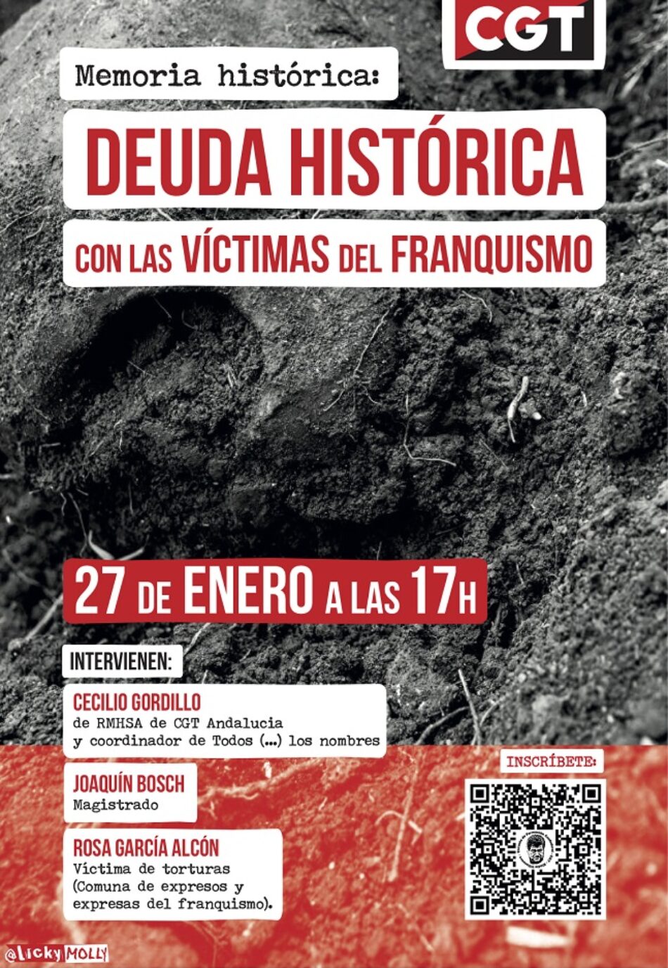 Curso sobre «Memoria Histórica: Deuda histórica con las víctimas del Franquismo»