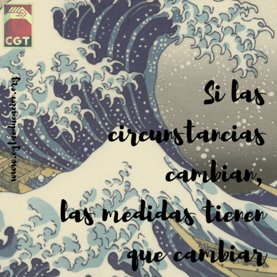 CGT FASE: «Si las circunstancias cambian, las medidas tienen que cambiar»