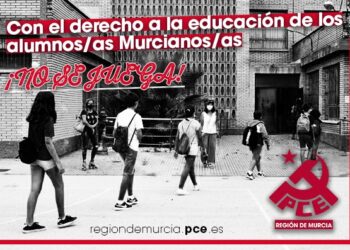 El Partido Comunista de la Región de Murcia pide la dimisión de la Consejera de Educación Esperanza Moreno