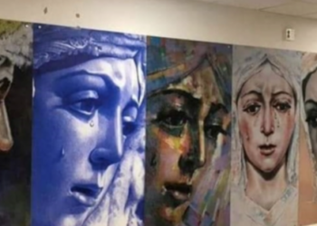 Sevilla Laica, ante las «descalificaciones, insultos e incluso amenazas de muerte» a raiz de la denuncia del mural confesional del Hospital Macarena