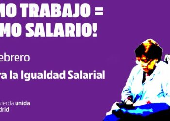 IU Madrid denuncia el agravamiento de la brecha salarial en la región