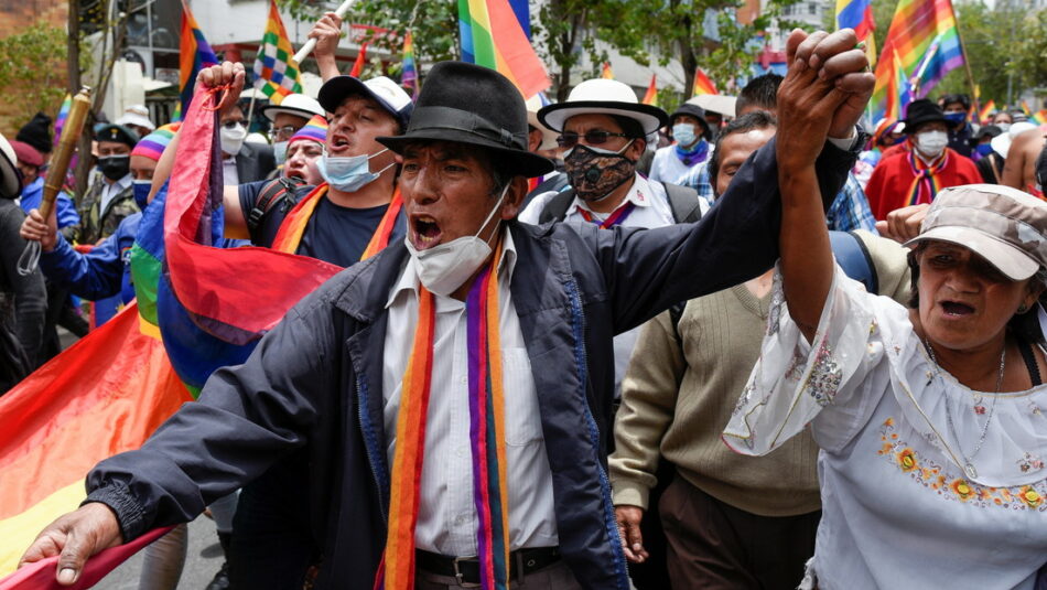 El Pachakutik promueve movilizaciones en Ecuador ante el «fraude electoral»