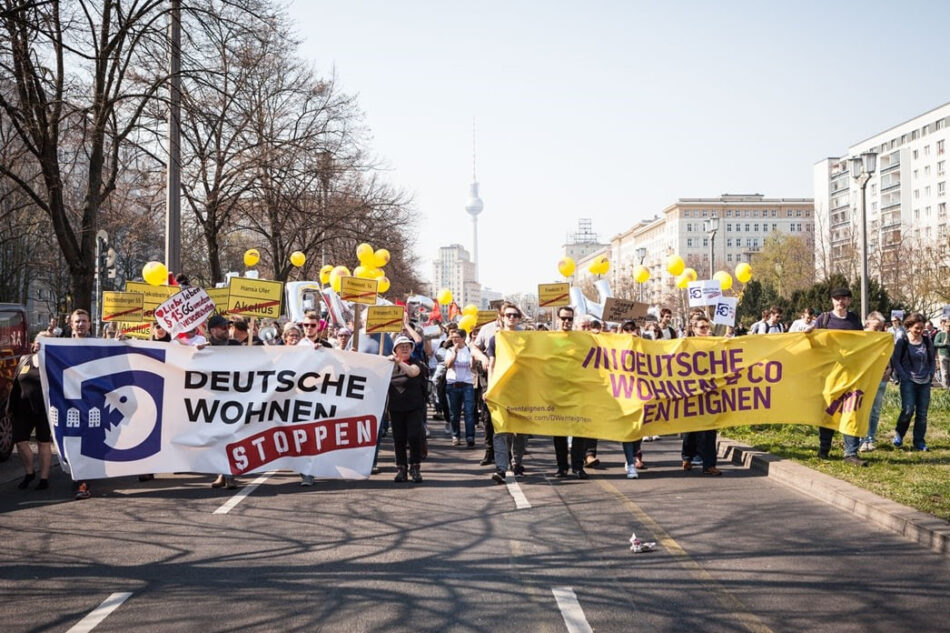 Berlín le declara la guerra al capital financiero y reclama su derecho a la vivienda