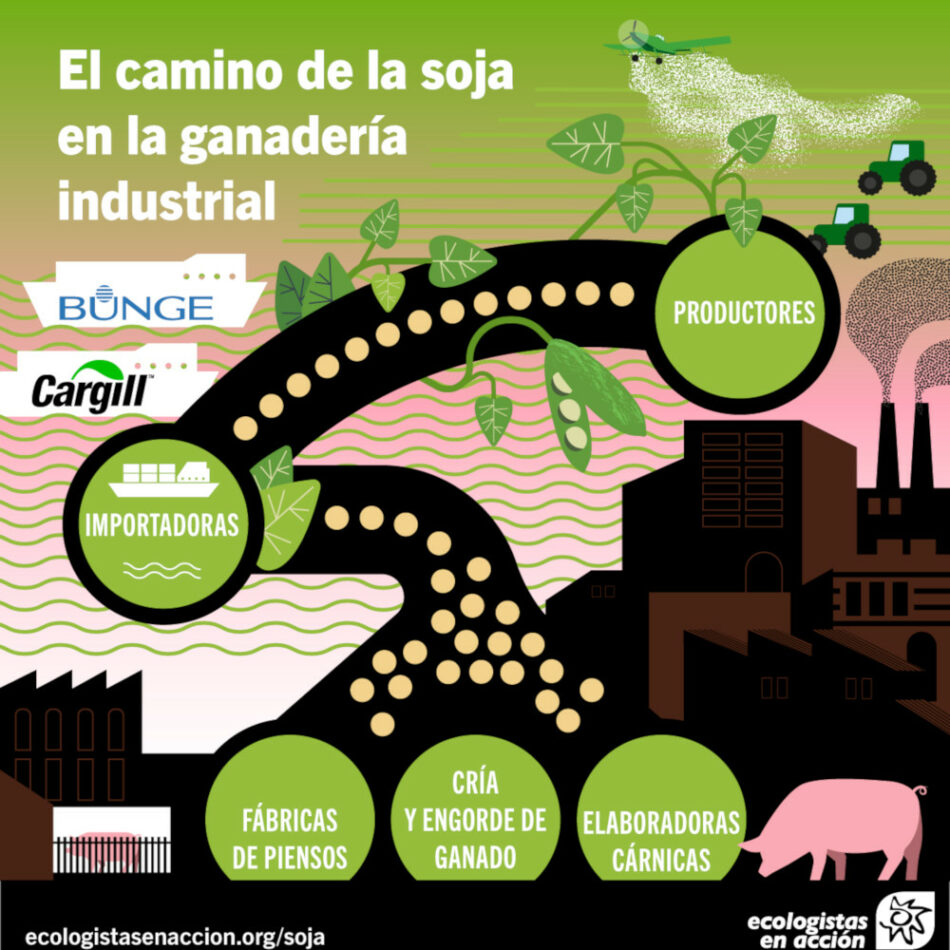 Ecologistas en Acción presenta la web «Los rostros de la soja»