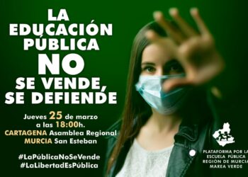 STERM se moviliza esta tarde, junto a la Marea Verde, para defender la escuela pública