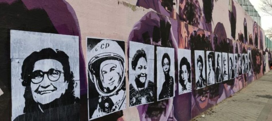 Podemos Madrid acusa a Almeida y a Villacís de colocar en la diana de los ataques contra el feminismo al mural de Ciudad Lineal