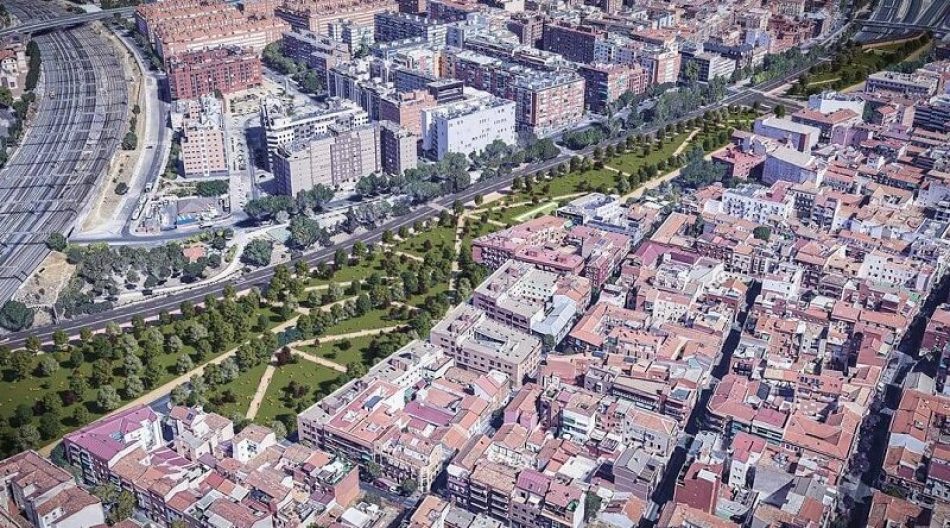 Las asociaciones vecinales de la zona celebran el acuerdo del pleno municipal para el derribo del scalextric de Puente de Vallecas