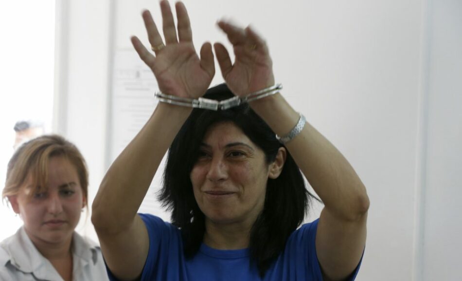 Libertad para la diputada comunista palestina Khalida Jarrar