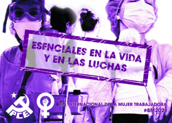 Manifiesto del PCE ante el 8 de marzo, Día Internacional de las mujeres trabajadoras