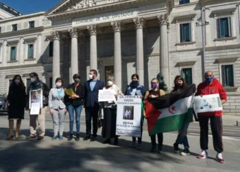 Representantes de diversas formaciones políticas muestran su preocupación por el preso saharaui Lamin Haddi