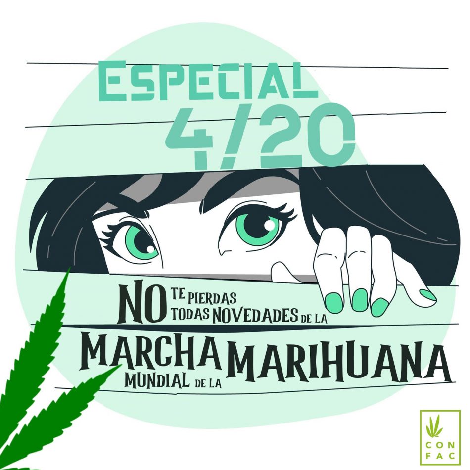 Arrancan las jornadas cannábicas de #MarihuanaEnMarcha