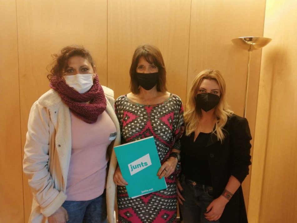 Colectivos de Trabajadoras Sexuales se reúnen con Junts per Catalunya