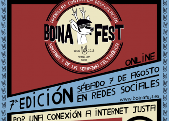 El 1er festival contra la despoblación Boina Fest 2021 volverá a ser online y reivindica un acceso a Internet justo