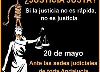 «Al Decanato de los juzgados de Jerez: ¿Justicia justa? Si la justicia no es rápida, no es justicia»