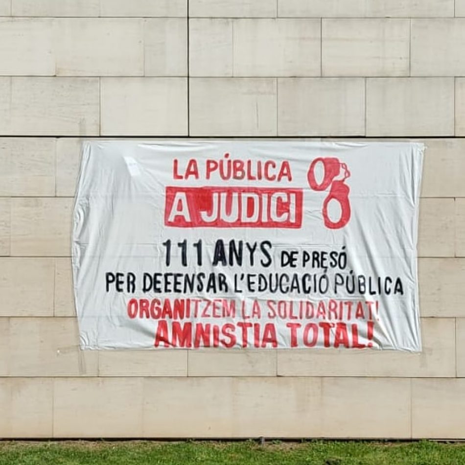 Nova pressió estudiantil; el 29 de maig, manifestació per l’absolució de La Pública a Judici