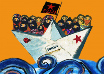 Convocan movilizaciones europeas en apoyo a la Gira por la vida zapatista