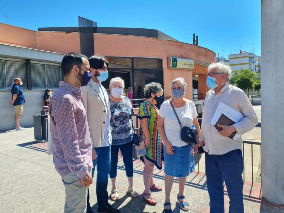 Unidas Podemos por Andalucía demanda a la Junta la recuperación de la Atención Primaria en el Centro de Salud Polígono Norte de Sevilla