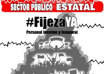 La Coordinadora Madrileña de Emplead@s Públic@s en Fraude de Ley apoya la huelga general del sector público del 18 de junio por la #FijezaYa