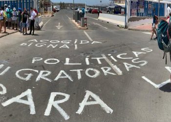 El Port d’Arguineguin i l’aeroport de Las Palmas de Gran Canàries, focus de les accions d’aquest dimarts de la Caravana Obrint Fronteres