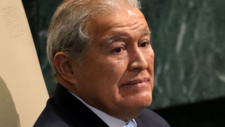 El Salvador ordena arresto de expresidente Sánchez Cerén