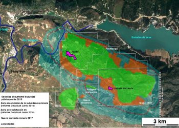 El PCE-EPK Navarra y el PCE Aragón solicitan la paralización de la Mina Muga