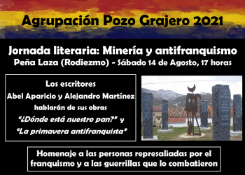 Jornada literaria Antifranquismo y Minería en Rodiezmo