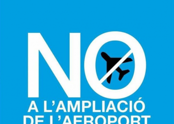 Convocada manifestación contra la ampliación del aeropuerto del Prat en Barcelona el 19 de septiembre