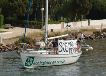 El velero Diosa Maat inicia una campaña en el Mar Menor