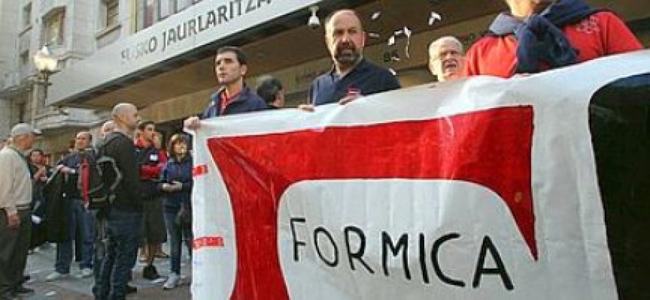 Los trabajadores y trabajadoras de FORMICA convocan huelga en la planta de Albal en Valencia