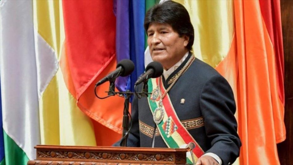 Evo Morales: «La Unión Europea (UE) miente para atacar al Gobierno democrático del hermano presidente Luis Arce»