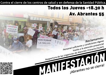 Manifestación desde el Centro de Salud Abrantes (Madrid): 14-O