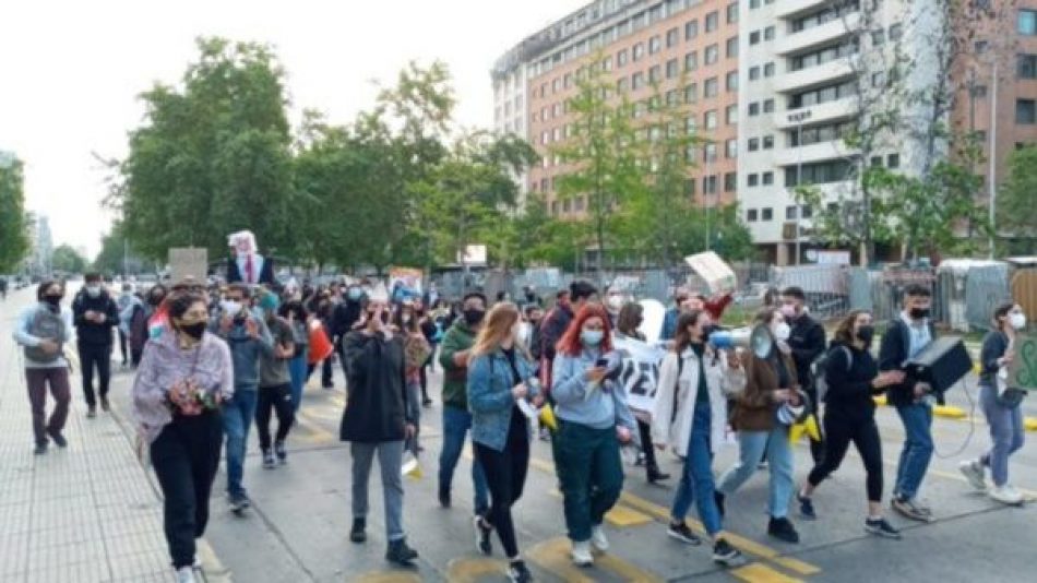 Protestas en Chile contra Piñera tras el caso de los “Papeles de Pandora”