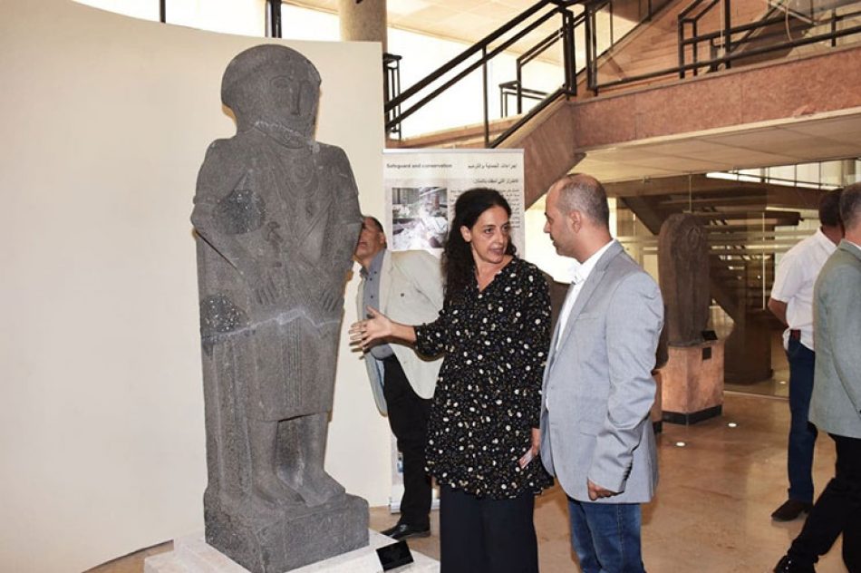 Siria recupera una antigua estatua aramea