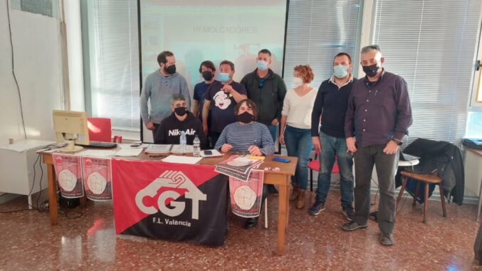 CGT Mar y Puertos cierra su congreso estatal celebrado en València