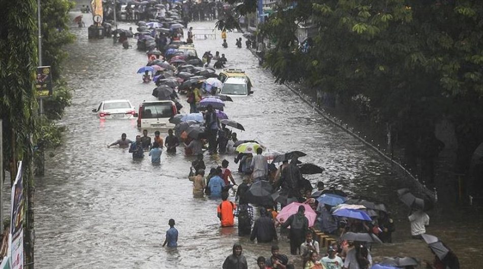 Lluvias continúan afectando el sur de la India