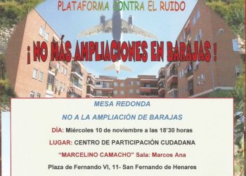 Una jornada para analizar las consecuencias del proyecto de ampliación del aeropuerto de Barajas