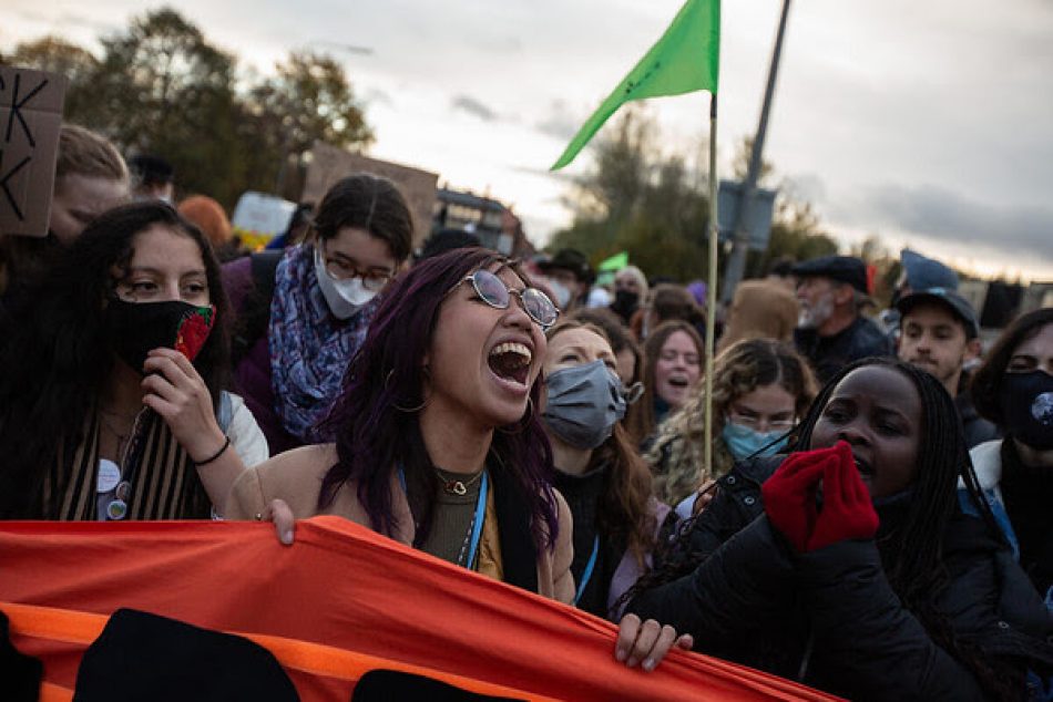 La defensa del dret a la protesta reb el suport de grups ecologistas de tot l’estat